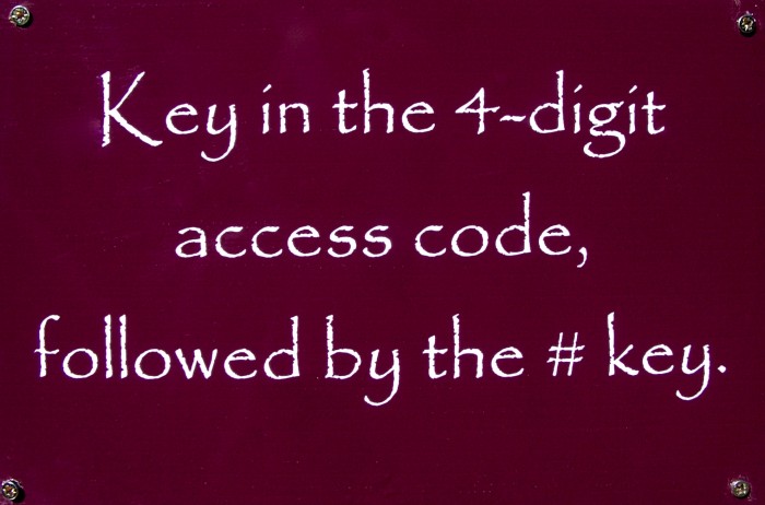Keypad operation