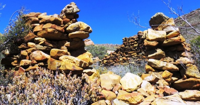 One of the ruins at the end of the trail