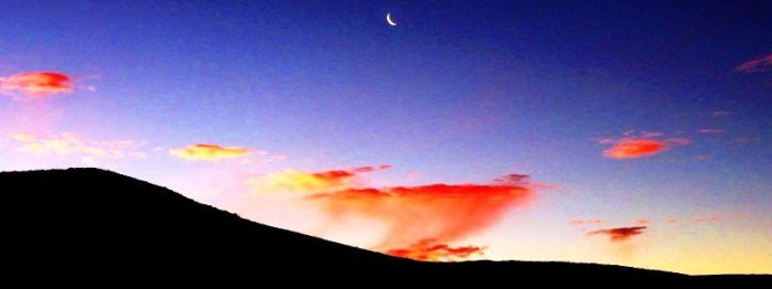 Eerie clouds over the Witteberg and above Matjiesfontein