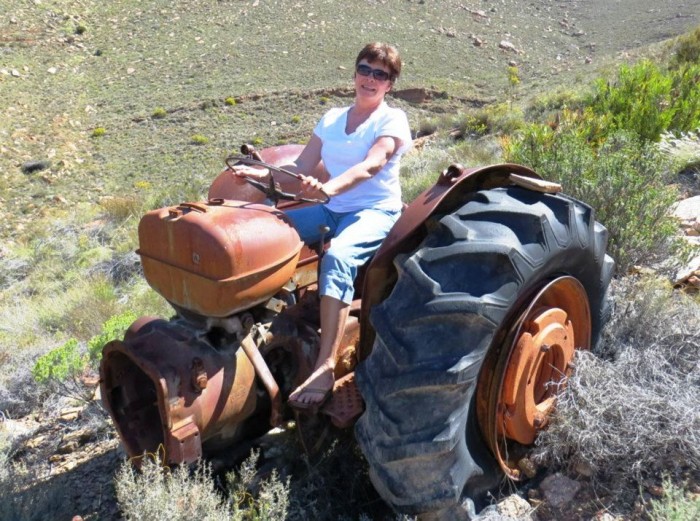 The tractor did not make it back to base